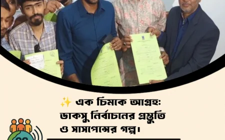 ✨ এক চিমকে আগ্রহ: ডাকসু নির্বাচনের প্রস্তুতি ও সাসপেন্সের গল্প