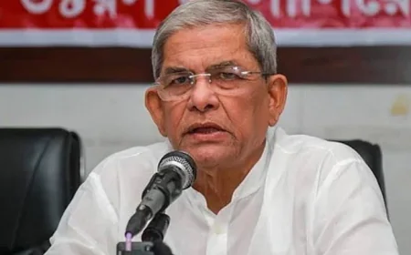 জাতীয় ঐকমত্য কমিশনের প্রতিবেদনে ‘নোট অব ডিসেন্ট’ বাদ দেওয়ায় ক্ষোভ ফখরুলের