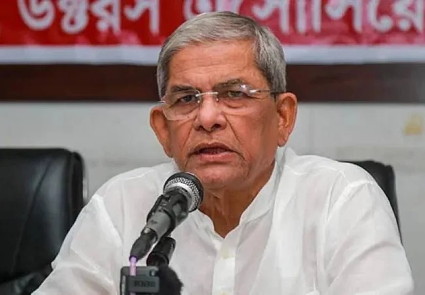 জাতীয় ঐকমত্য কমিশনের প্রতিবেদনে ‘নোট অব ডিসেন্ট’ বাদ দেওয়ায় ক্ষোভ ফখরুলের