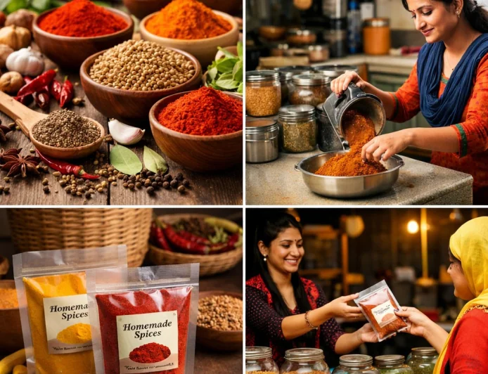 💡 অল্প টাকায় লাভজনক বিজনেস আইডিয়া: “ঘরে বসে হোমমেড মশলা ব্যবসা”