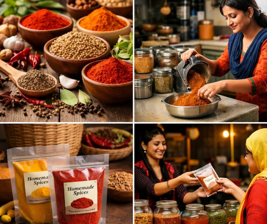 💡 অল্প টাকায় লাভজনক বিজনেস আইডিয়া: “ঘরে বসে হোমমেড মশলা ব্যবসা”